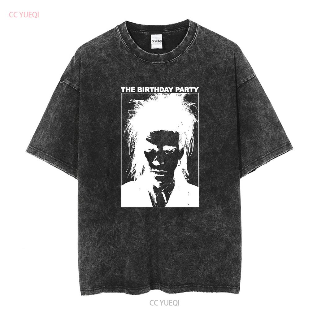 The Birthday Party T Shirt Nick Cave and Bad Seeds Boys Next Door Post Punk Goth long or short sleeves vintage Washed homme