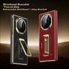 Wristband Stand | Smart Flip CoverHuawei Mate X Phone Case, Huawei XT Foldable Protective Cover, Shockproof High-End Business - Rose Red