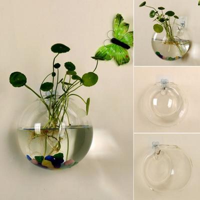 Wall Mounted Plants Holder Plant Container Flower Pot Flower Arrangement Bottle Wall Mounted Vase