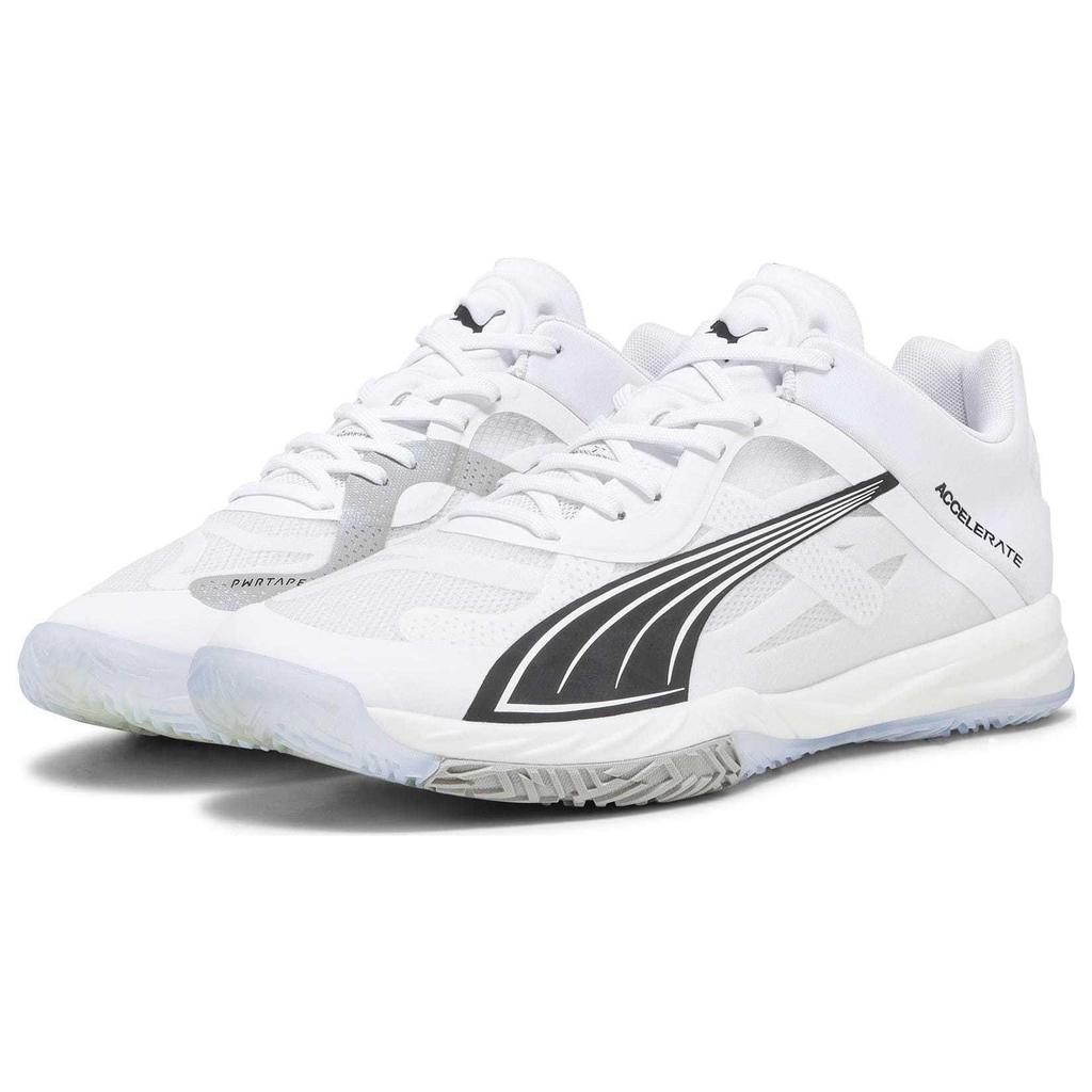 New PUMA Accelerate Nitro Sqd Shoes 'White Black' 107293-03