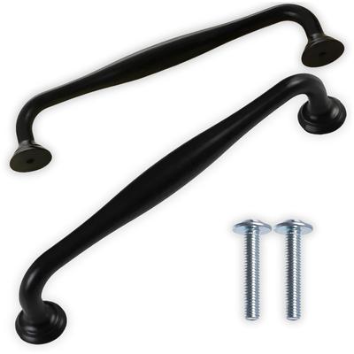 Railing Furniture Handle Rustic Metal Black Modern Retro Loft 128