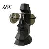 Home Interior Decor Hand Carved Eyeglass Holder, 3D Printed Nose Shaped Stand, Unique Artistic Figurine Decorative Display Rack, for Desk Office