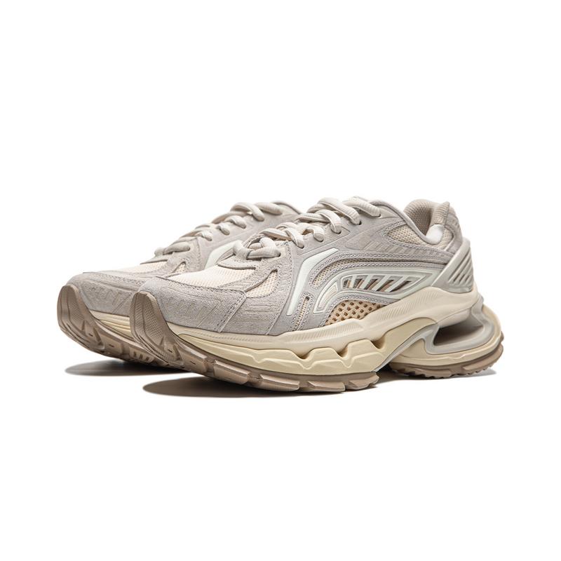 Li Ning Lijun BOW Trend Series Trend Sports Lifestyle Shoes Women Lifestyle Shoes Dune-Khaki AZGU064-1