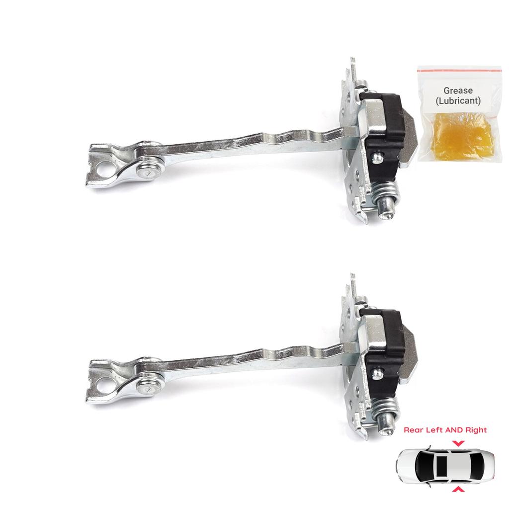 BDP1254-1 2 Pieces Rear Left AND Right Door Catch Hinge Brake Stop Check Strap Limiter for Renault Scenic Grand Scenic MK3 JZ0/1 2009-2016 824310005R