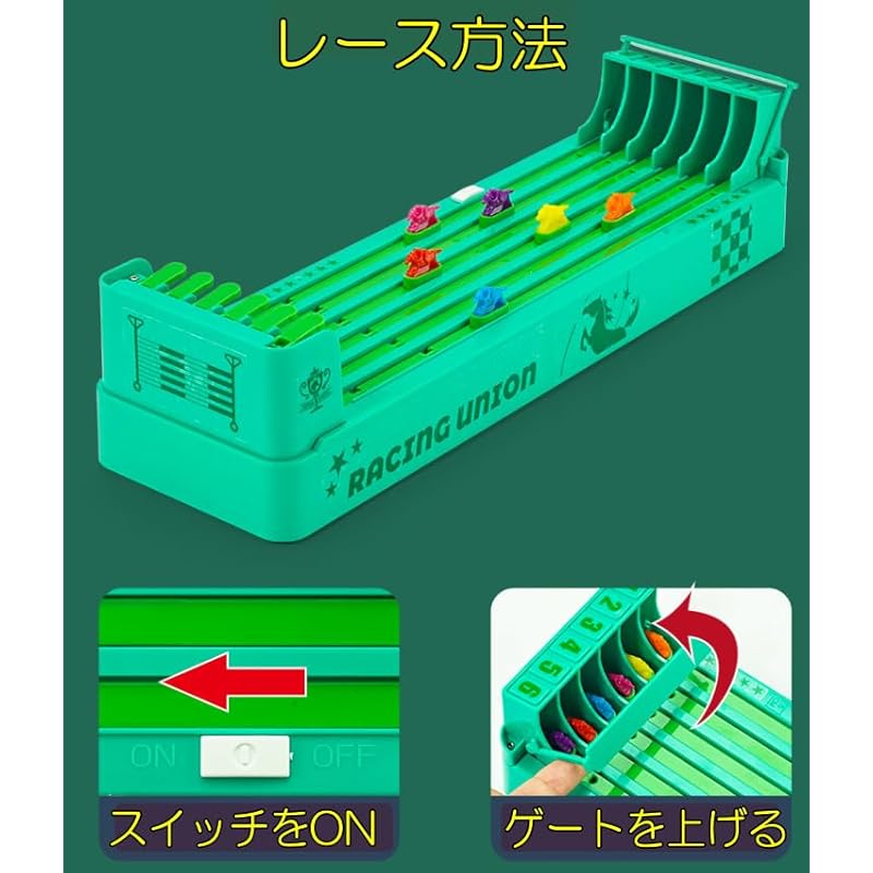 Climax Toy Realistic Electric Horse Racing Game with 210 Bills (7 Types) - Toy Race (Horse Racing + Bill Set)