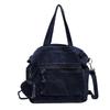 Borsa a tracolla in denim da donna, grande capacità, borsa a mano per studenti, pendolari, classi, borsa a tracolla
