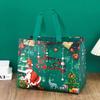 1pc Merry Christmas Gifts Bags Santa Elk Non-woven Candy Gift Packaging Tote Bag Xmas New Year Party Decor Noel Shopping Pouch