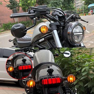 For Honda Rebel CMX 250 300 500 1100 2020 2021 Front Rear Turn Signal Light Protection Indicator Brake Tail Light Guard Cover
