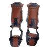 Coprigambe Steampunk Punk Medievali Copristivali da Pirata Costumi Rinascimentali