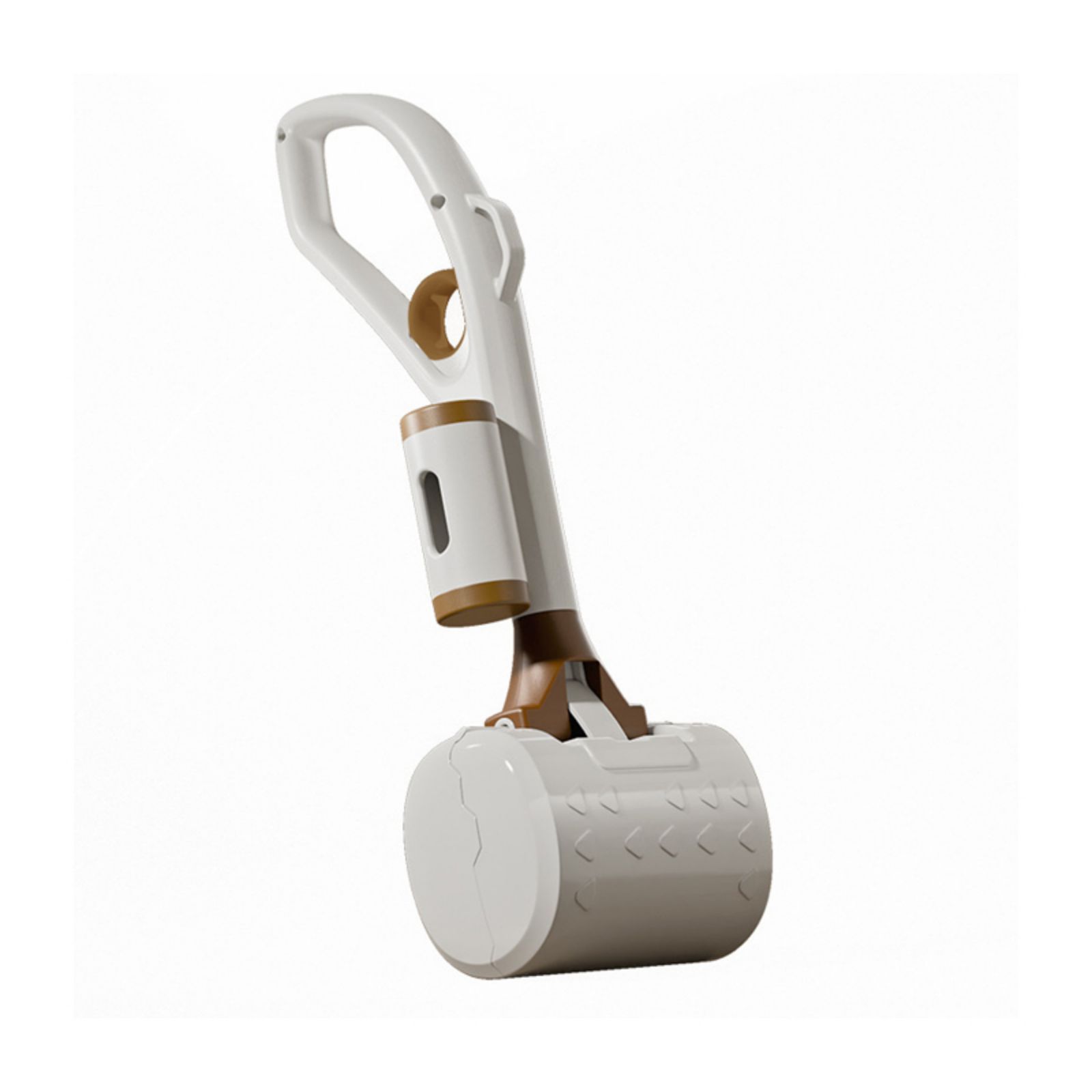 Pet Waste Pickers Pooper Collector with Poop Bag Holder Convenient Dog Poop Scooper Pet Waste Scooper Walking Poop Pickers 1 хаки