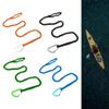 Kayak Paddle Leash Bungee Cord Kayak Rod Leashes for Surfing Boating Rafting