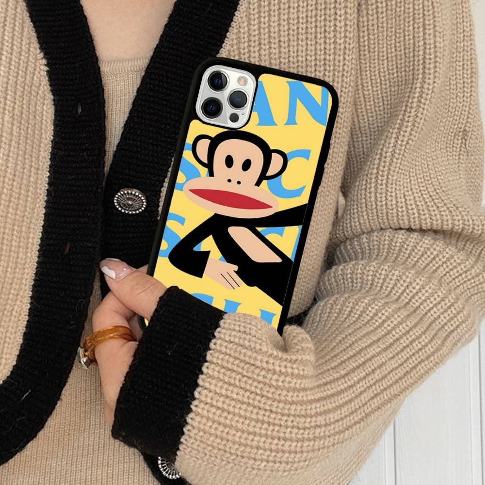 Classic P-Paul F-Frank Logo Phone Case For IPhone 17 16 15 14 13 Plus 12 11 Pro Max PC+TPU Cases Back Cover