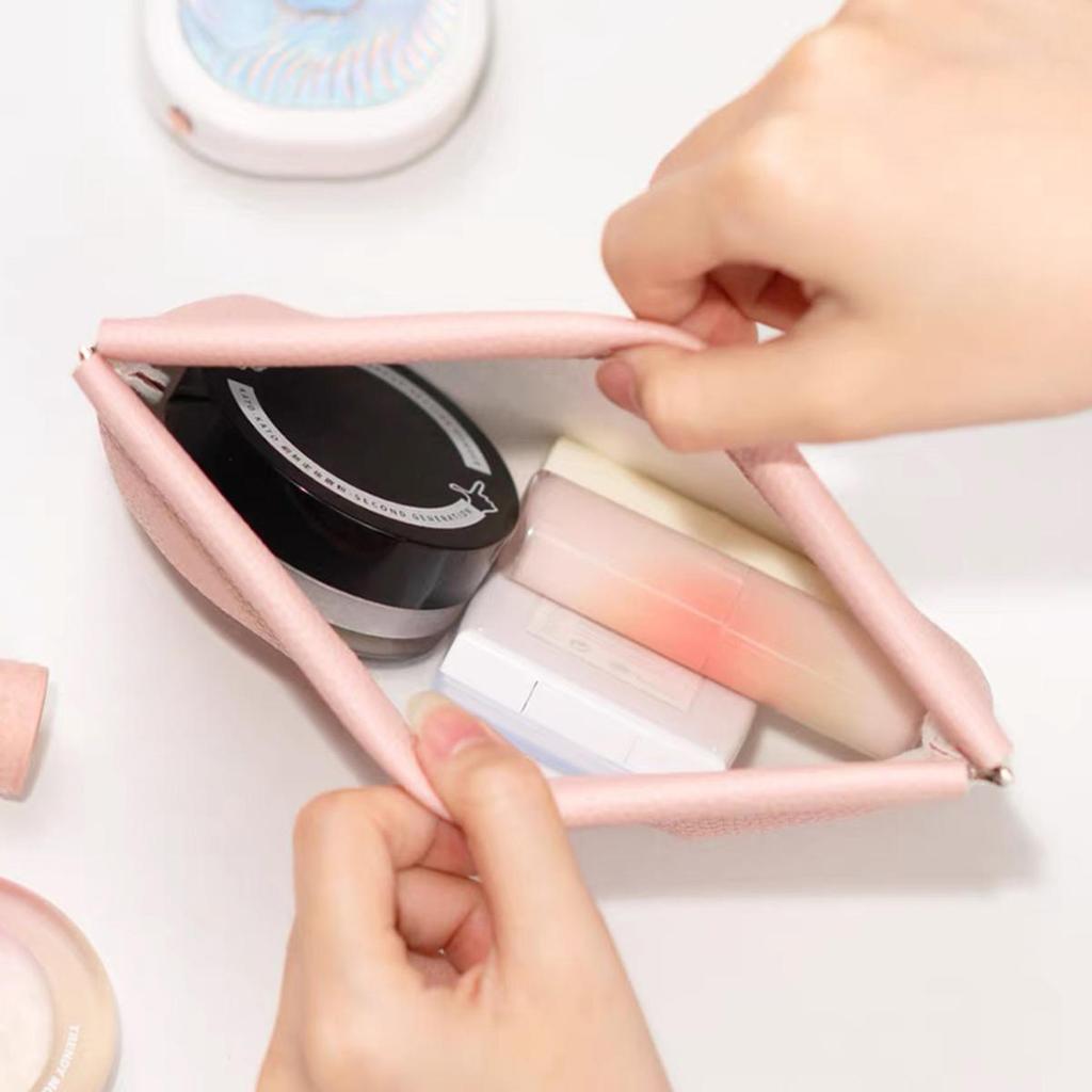 Portable PU Leather Wallet Automatic Closed Ultra-thin Coin Purse Large Capacity Phone Bag For Women Lady Girl Gift