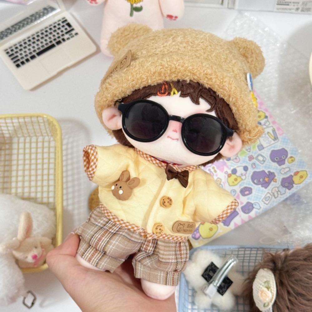 1 Set Bear Set Cotton Doll's Clothes Dress Plush Doll Clothes Doll Accessories