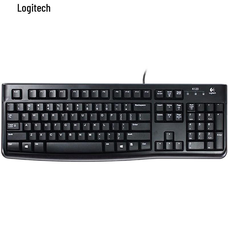 Logitech K120 Full-Size Kabel-Bürotastatur