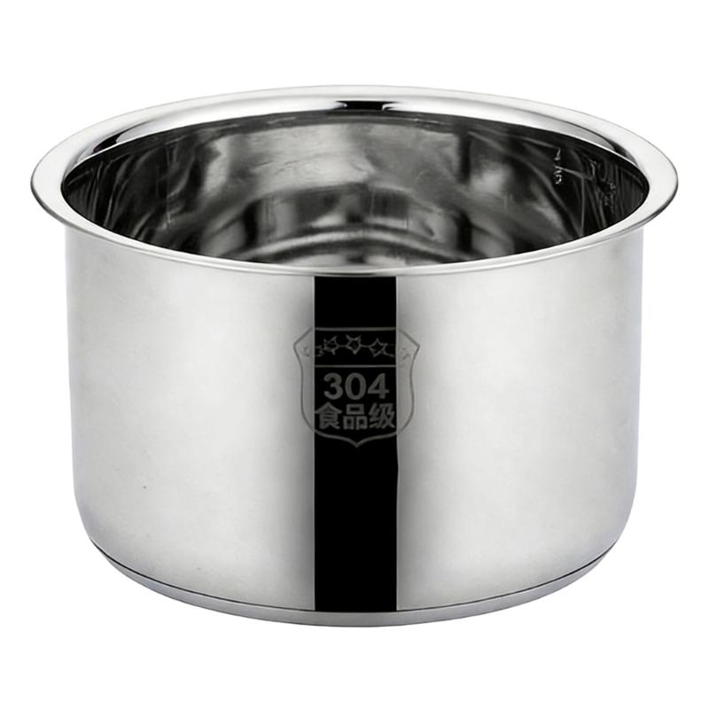 Stainless Steel Electric Rice Cooker Liner Inner Container Cookware Kitchen Food Rice Cooker Liner Kitchens Accessories