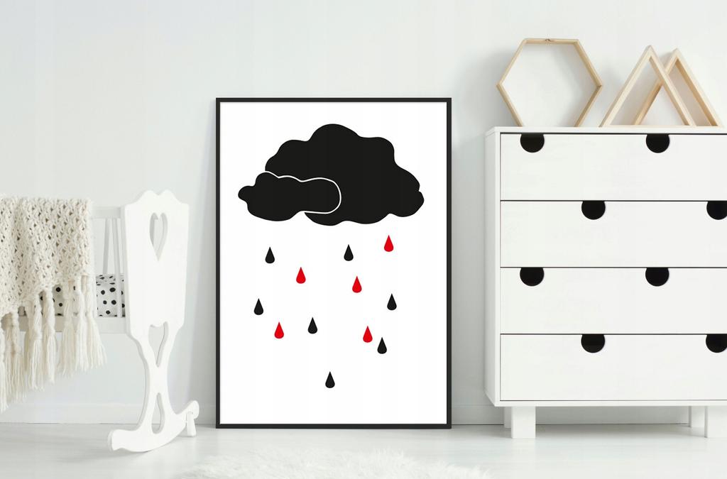Picture Poster In a Frame A4 Cm Cloud PD120