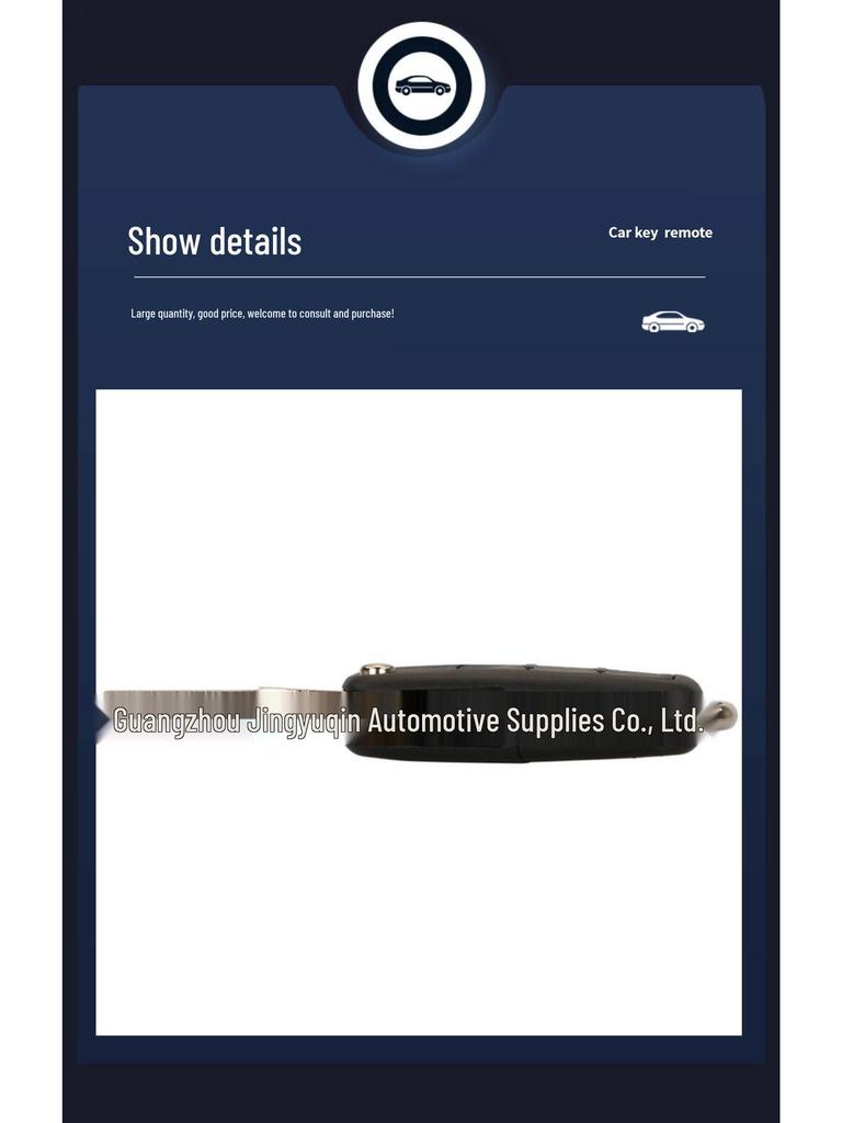 Replacement 3/4-Button Folding Remote Key Shell for Skoda, Volkswagen, Touareg, and Phaeton - Panic Button Included