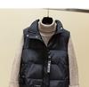 Chaqueta holgada y cálida sin mangas para mujer, versión coreana de otoño e invierno