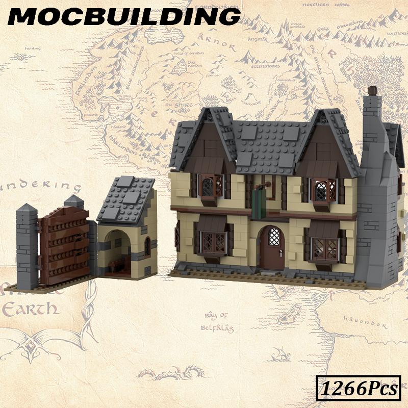 Middle-Earth Moc Building Blocks Scene Rings Building Kits Display Construction Christmas Present Birthday Gift