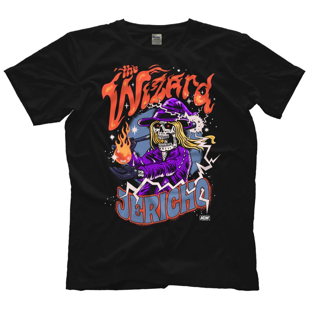 Chris Jericho  The Wizard AEW Official TShirt Unisex T-Shirt L