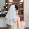 Fairy Forest Style Bow Hair Clip for Brides