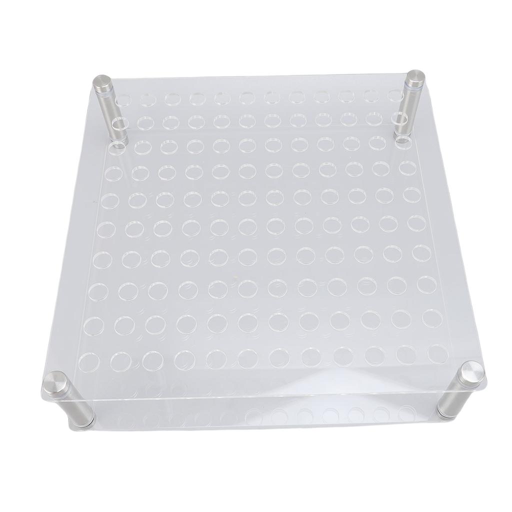 120 Otworów Akrylowy Stojak Ekspozycyjny na Długopisy Wielofunkcyjny Przezroczysty Organizer na Pędzle do Farb Stojak na Długopisy Ołówki Pędzle do Makijażu