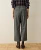 70 Cm Fleece-lined Wide-leg Pants, Charcoal,