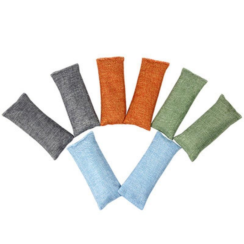 Nové 2 ks / balení bambusových sáčků s aktivním uhlím, odstraňovač zápachu, deodorant do bot, dezodorant do bot(Plk