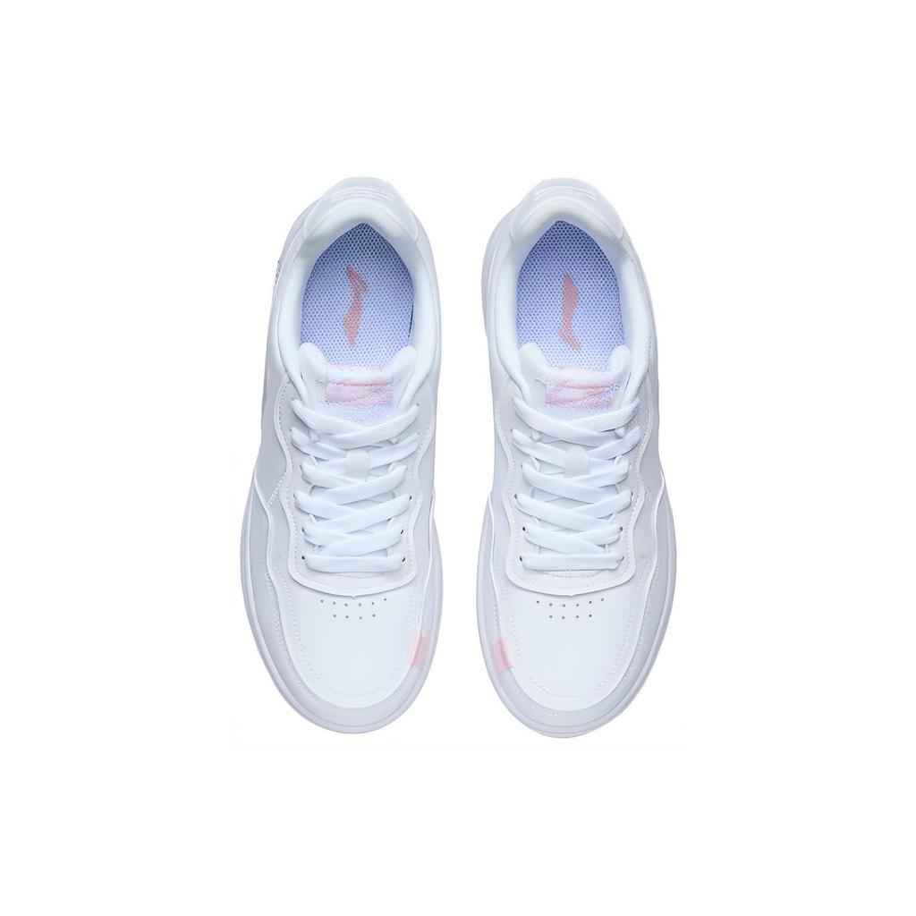 New LiNing Low Top Skateboard Shoes Women's White AGCR318-1