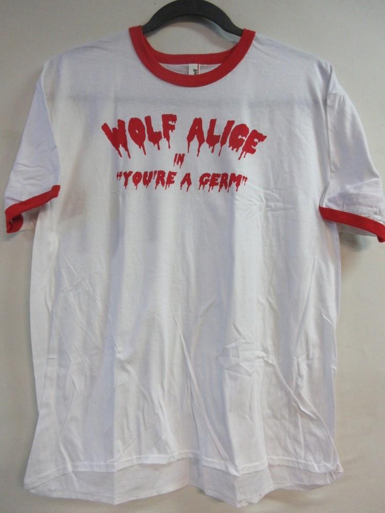 

WOLF ALICE OFFICIAL MERCH YOU A GERM BAND CONCERT MUSIC RINGER 2XL / XXL Unisex T-Shirt XL