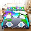 Games Cute Pet Simulator X Bedding Set Printed single Comforter Quilt Bed Cover Duvet Cover Pillow Case 3 Pieces Kids Adult Size
