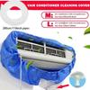 Reusable Air Conditioner Cleaning Bag Washable AC Protective Cover Wall Mounted AC Cover Room