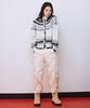 Deoesji Fw Quilted Curved Pants
