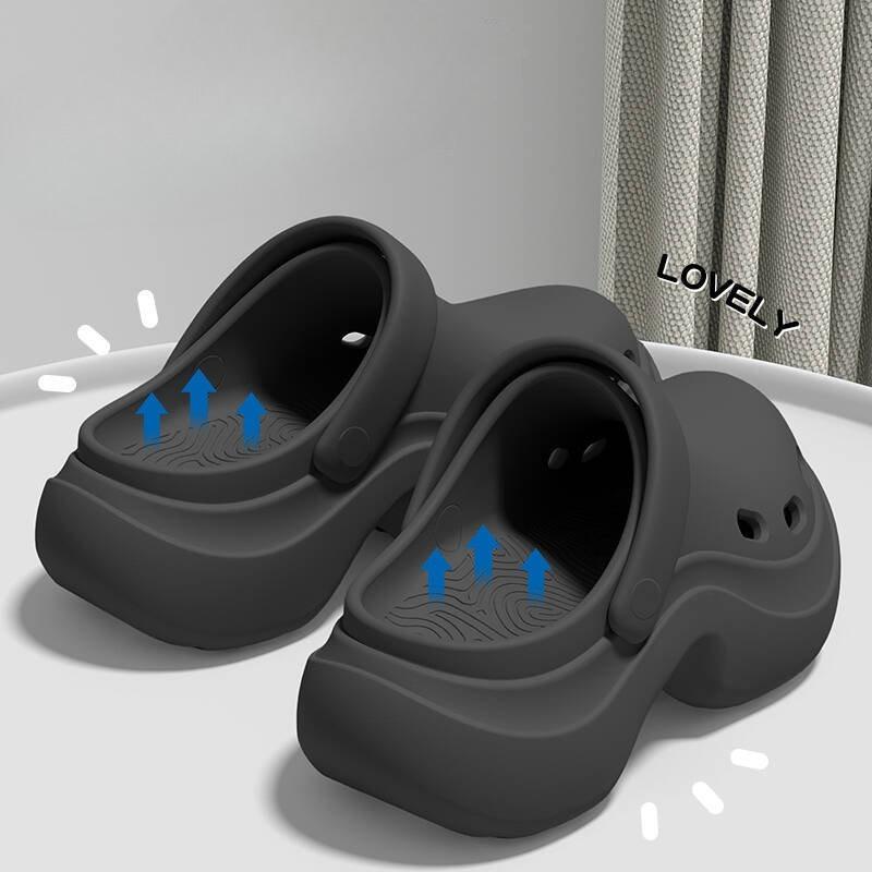 High-top Shoes, Anti-slip Shoes, Slip-on Slippers, Women s Shoes 35-36