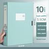 10pcs Large Capacity A4 File Folder Multifunctional Waterproof Document Organizer Dustproof Desktop Storage Document Holder
