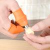 Tommelfingerkniv Genanvendelig Anti-slip Pasform Finger Ergonomisk Design Multifunktionel Beskyttelse af Negle Peber Og Chili Plukning Fingerbeskytter Hjemmeartikler