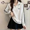 Women's Polo Collar Half-Zip Sweatshirt
