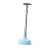 Toilet Plunger Rubber Plastic Strong Suction Efficient Toilet Drain Plunger for Bathroom