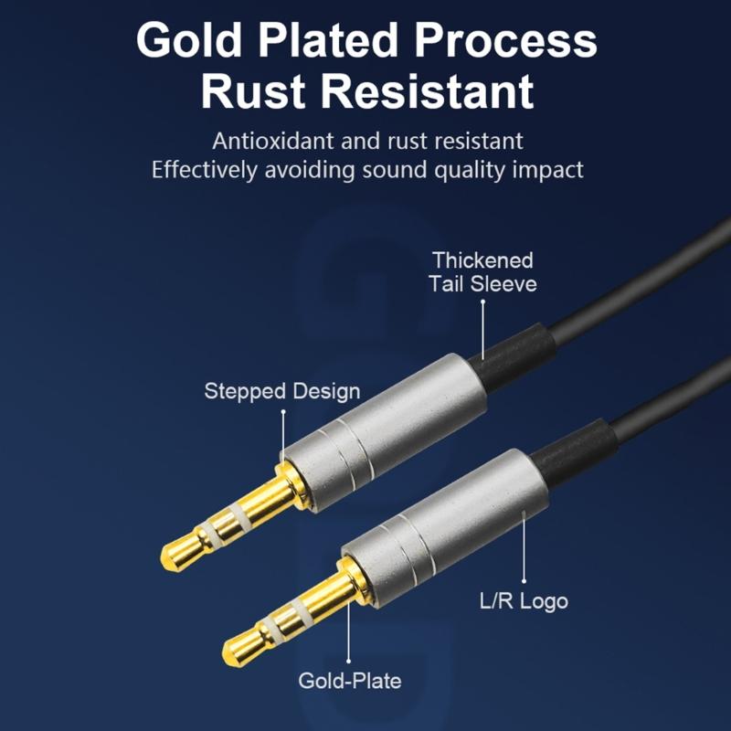 Quality Replacement Cable TYPE C to 2.5mm Cable for H1707 HE400i HE400S Headphones Wire Enjoy Clear Sound DAC Chip