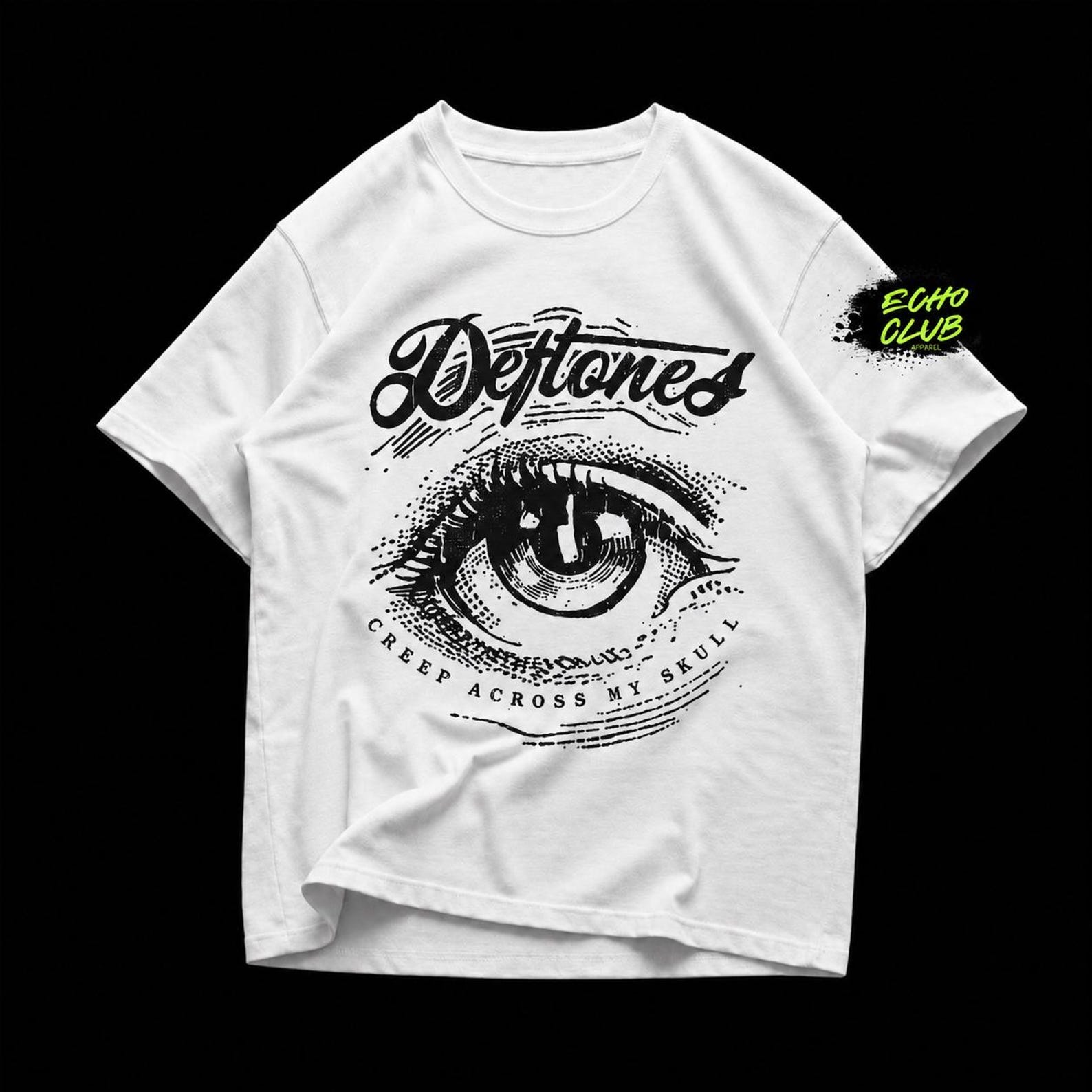 Deftones Diamond Eyes T shirt: Shoegaze Owl Graphic Band Tee Unisex Apparel M