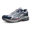 New Mizuno Halo Mi Anti Slip Wear Resistant Low Top Running Shoes Unisex Gray Blue D1GH240812