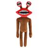 Horror Head Siren Plush Toy Big Mouth Clock Poop Monster Stuffed Doll Gifts Kid