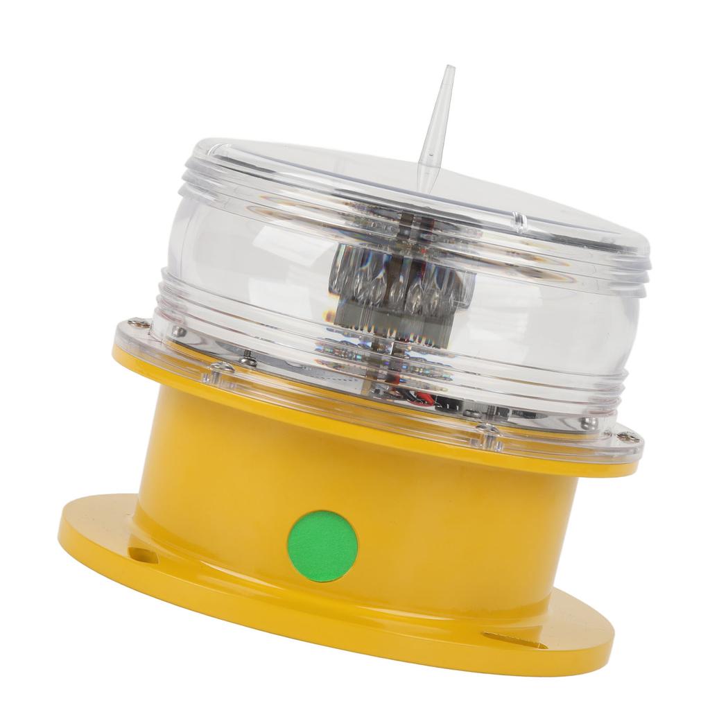 LED Solar Dock Light 360 Degree Lighting Super Bright IP68 Waterproof Boat Safety Beacon Lamp