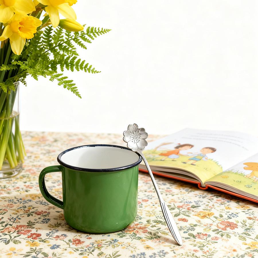 Golden Rose Bird's Nest Honey Spoon for Oatmeal & Cereal – Luxurious Gift, Ideal for Hotels & Restaurants.