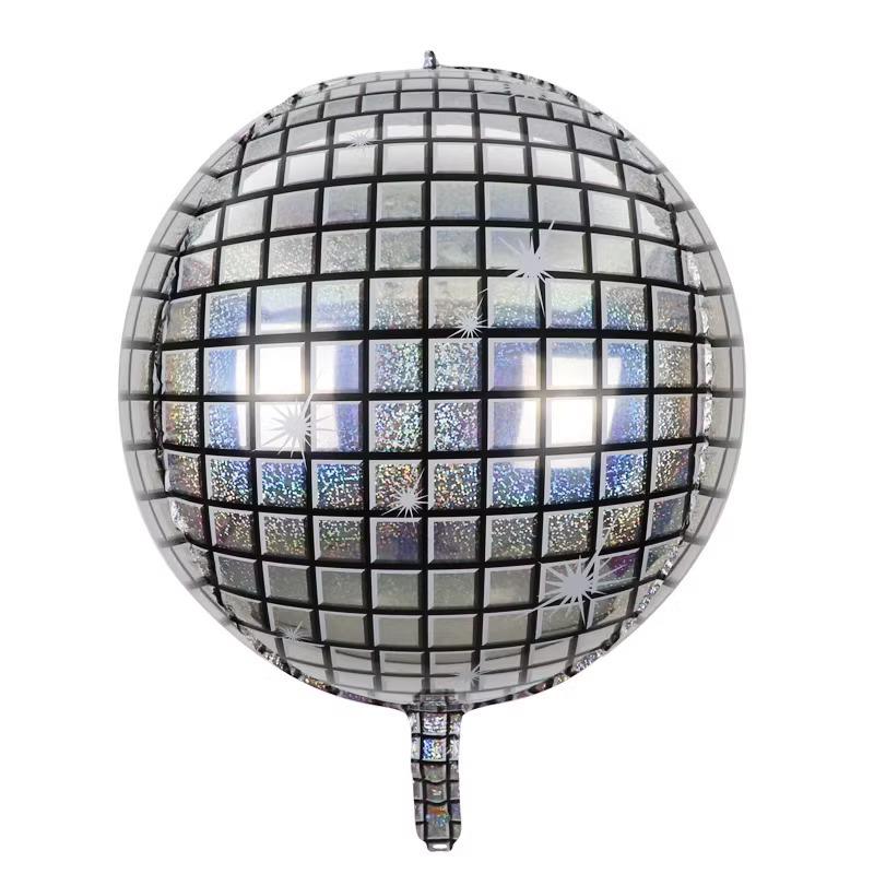 22" 4D Disco Aluminum Foil Balloon for Parties & Events
