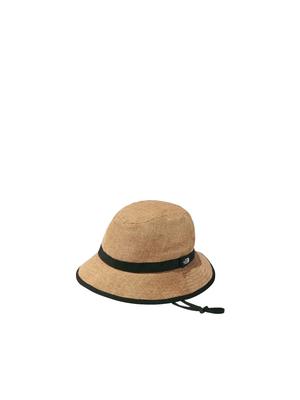 North Kids Hike Maat L [The Face] Hoed, Unisex, Stro, Sneldrogend, Natuurlijk,