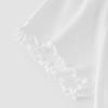 Semir Women's Slim Fit Ruffle Trim Cotton T-Shirt