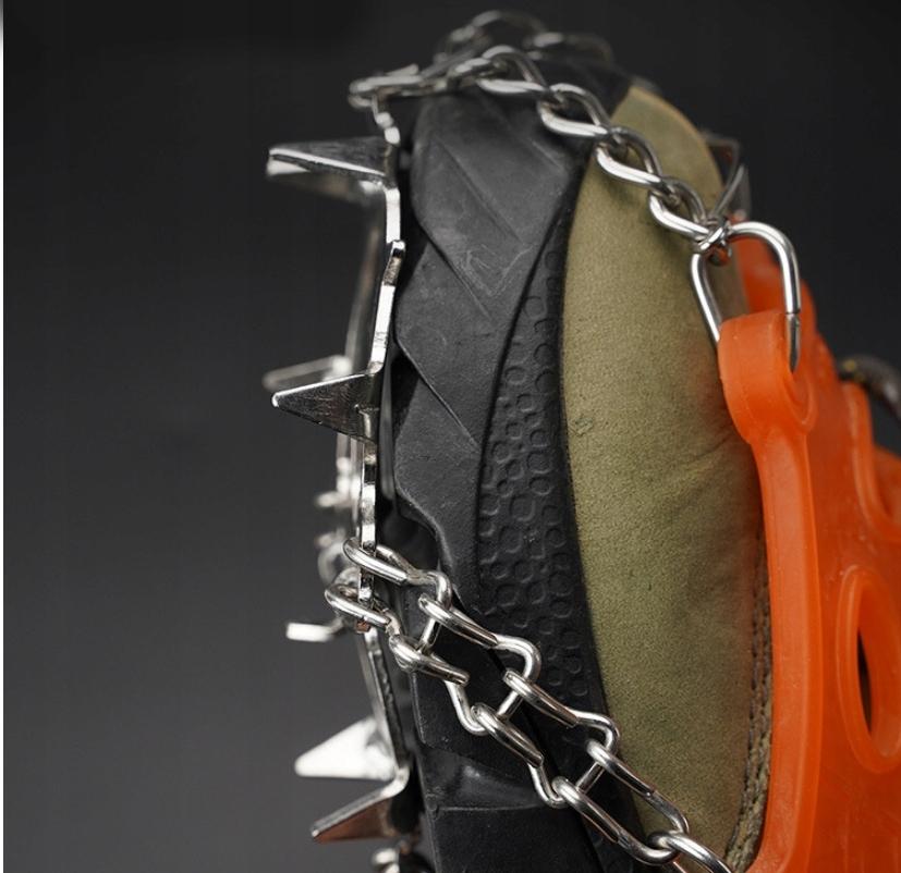 Strong Handles Size 41-45 Shoe Covers Spikes Chains - 18 Teeth