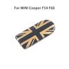 Union Jack Car Glove Box Handle Decorative Storage Box Cover Sticker For MINI Clubman COOPER S F55 F56 F57 F54 F60 Car-Styling